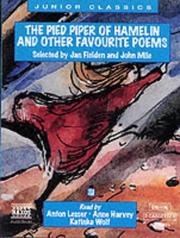 Cover of: The Pied Piper of Hamelin and Other Favorite Poems (Junior Classics) by 