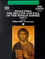 Cover of: The Decline and Fall of the Roman Empire, Part 2 by Edward Gibbon
