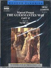 Cover of: The Guermantes Way by Marcel Proust