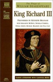 Cover of: King Richard III by 