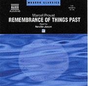 Cover of: Remembrance of Things Past