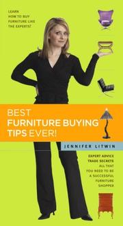 Cover of: Best Furniture Buying Tips Ever!
