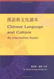 Cover of: Chinese Language and Culture