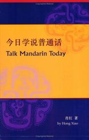 Cover of: Talk Mandarin Today
