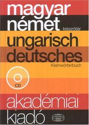 Cover of: Hungarian-german Dictionary