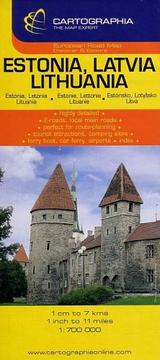 Cover of: Estonia, Latvia and Lithuania Map