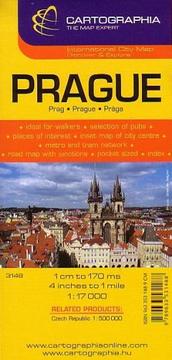 Cover of: Prague Map