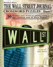 Cover of: The Wall Street Journal Crossword Puzzles, Volume 5 (Wall Street Journal)