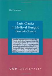 Latin classics in medieval Hungary by Elod Nemerkényi