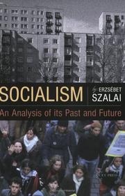 Cover of: Socialism: an analysis of its past and future