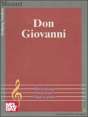 Cover of: Don Giovanni by Wolfgang Amadeus Mozart
