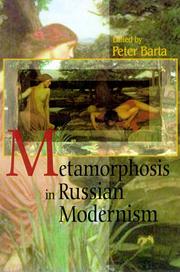 Cover of: Metamorphoses in Russian modernism