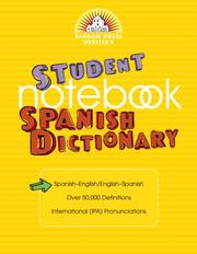 Cover of: Random House Webster's Student Notebook Spanish Dictionary by Random House