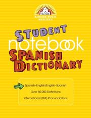 Cover of: Random House Webster's Student Notebook Spanish Dictionary