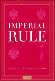 Cover of: Imperial Rule by Alexei Miller