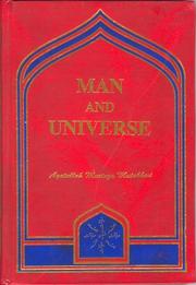 Cover of: Man and Universe