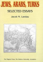 Cover of: Jews, Arabs, Turks: selected essays