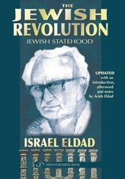 Cover of: The Jewish Revolution; Jewish Statehood by Israel Eldad