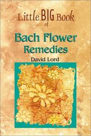 Cover of: Bach Flower Remedies by David Lord
