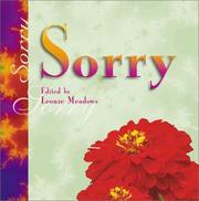 Cover of: Sorry