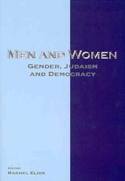 Cover of: Men and Women: Gender, Judaism and Democracy