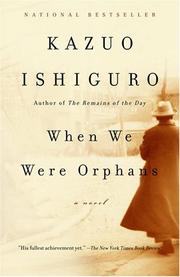 Cover of: When We Were Orphans by Kazuo Ishiguro