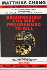 Cover of: Brainwashed for War - Programmed to Kill