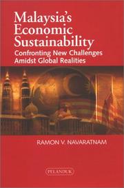 Cover of: Malaysia's economic sustainability: confronting new challenges amidst global realities