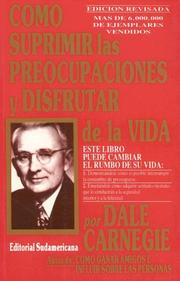 Cover of: Como Suprimir las Preocupaciones (E.Sudamericana) by Dale Carnegie