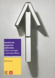 Cover of: Gestion de proyectos editoriales by Gill Davies