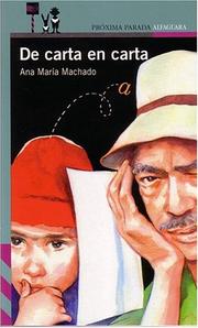 Cover of: De carta en carta by Ana Maria Machado