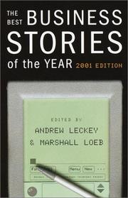 Cover of: The Best Business Stories of the Year: 2001 Edition