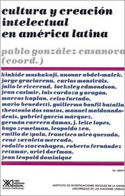 Cover of: Cultura y creación intelectual en América Latina
