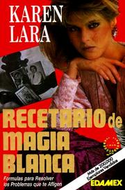 Cover of: Recetario de magia blanca