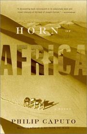 Cover of: Horn of Africa: a novel