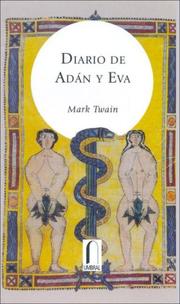 Cover of: Diario De Adan Y Eva/the Diaries Of Adam And Eve by Mark Twain
