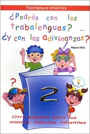 Cover of: ¿Podrás con las adivinanzas y los trabalenguas 2 " by Neuro-Nita, Neuro-Nita