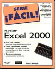 Cover of: Excel 2000 Facil! by Sherry Kinkoph