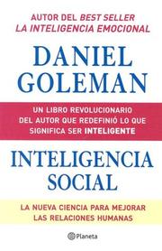 Cover of: Inteligencia Social/Social Intelligence by Daniel Goleman