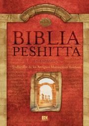 Cover of: The Biblia Peshitta by 