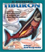 Cover of: Al descubierto el tiburon by David George Gordon