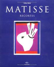 Cover of: Matisse Recortes: Matisse Cutouts, Spanish-Language Edition (Artistas serie menor)