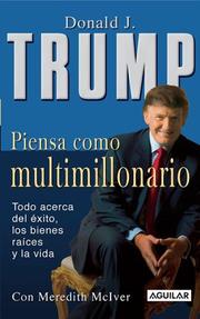 Cover of: Piensa como multimillonario (Think Like a Billionaire) by Donald Trump