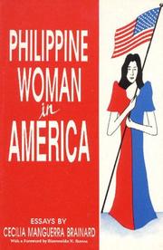 Cover of: Philippine woman in America: essays