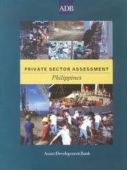 Cover of: Private Sector Assessment by Asian Development Bank