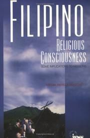 Cover of: Filipino Religious Consciousness: Some Implications to Missions