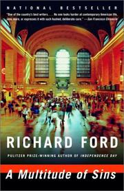 Cover of: A Multitude of Sins by Richard Ford