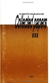 Cover of: Collected Papers, Vol. III by Florentin Smarandache