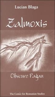 Cover of: Zalmoxis by Lucian Blaga