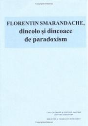 Cover of: Florentin Smarandache, dincolo şi dincoace de paradoxism. by 